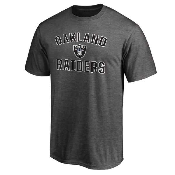 Men's Oakland Raiders Team Logo Gray Nike Short Sleeve T-Shirt FengYun,We sell and wholesale Men's Oakland Raiders Team Logo Gray Nike Short Sleeve T-Shirt FengYun on line form chian!